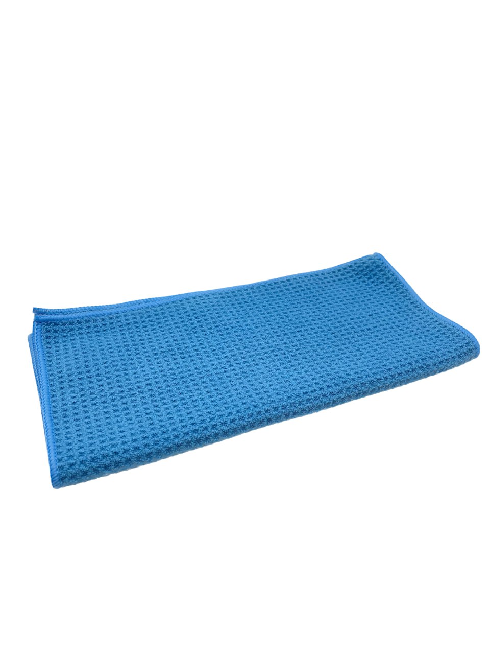 Безворсова вафельна мікрофібра для скла та інтер'єру, DEWITTE, Waffled Cloth 55*27 cm BLUE